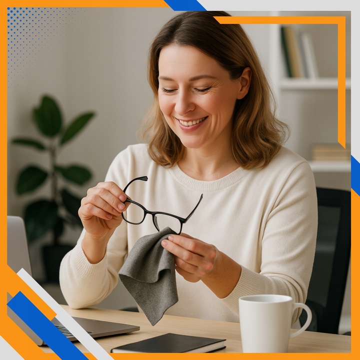 MAGICZNE ŚCIERECZKI SZMATKI ŚCIERKI DO SZYB OKIEN BEZ SMUG 30x30cm 10 SZTUK