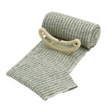 BANDAŻ IZRAELSKI WODOSZCZELNY OPATRUNEK WOJSKOWY 10cm x 4m STERYLNY ZACISK