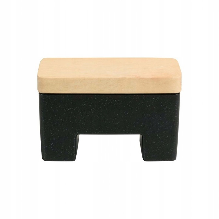 PRACTIC INTELIGENTNA MASELNICZKA WODNA Z POKRYWA POJEMNIK NA MASŁO CZARNA