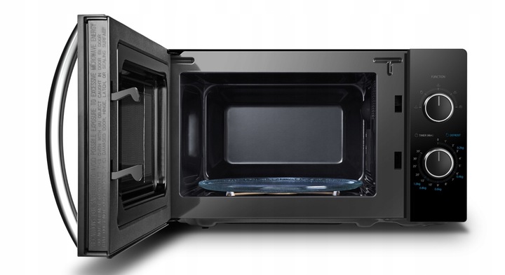 Mikrofalówka Kuchenka Mikrofalowa TOSHIBA Czarna proste sterowanie