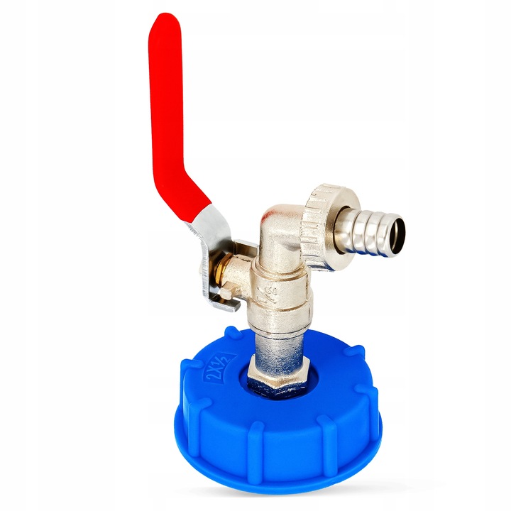 ZAWÓR CZERPALNY KRAN MAUZERA ZBIORNIKA 1000l 3/4x1/2 IBC SZYBKOZŁĄCZKA