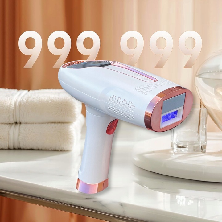 DEPILATOR IPL do WŁOSÓW CIAŁA NÓG LASEROWY BEZPIECZNY BEZBOLESNY CHŁODZENIE