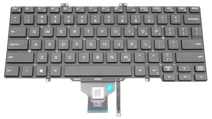 KLAWIATURA DO DELL LATITUDE 7400 / LED