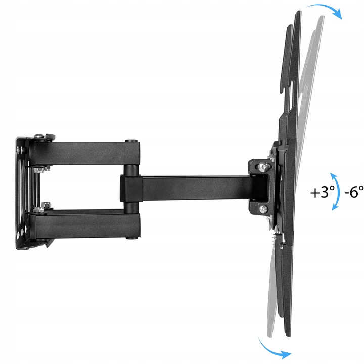 SUPER MOCNY UCHWYT do TELEWIZORA WIESZAK TV ŚCIENNY OBROTOWY LCD 32-70 CALI