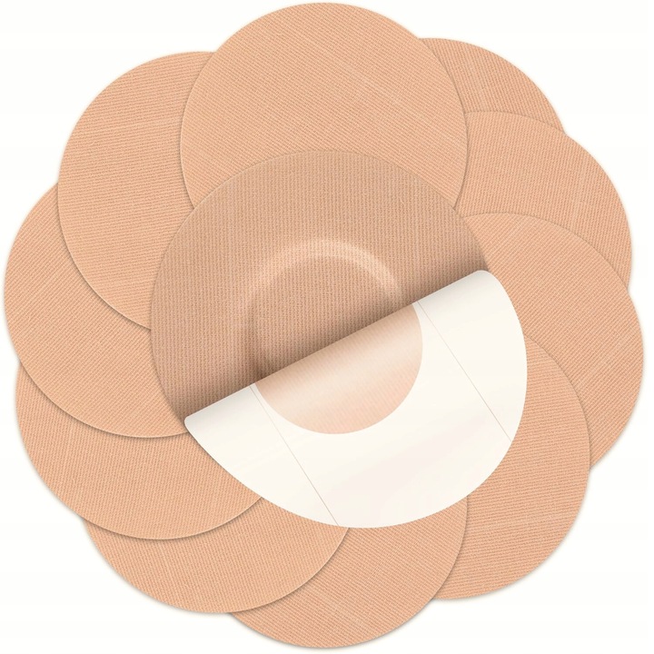 PLASTRY OCHRONNE NA SENSOR FREESTYLE OKRĄGŁE LIBRE WYTRZYMAŁE 10 szt