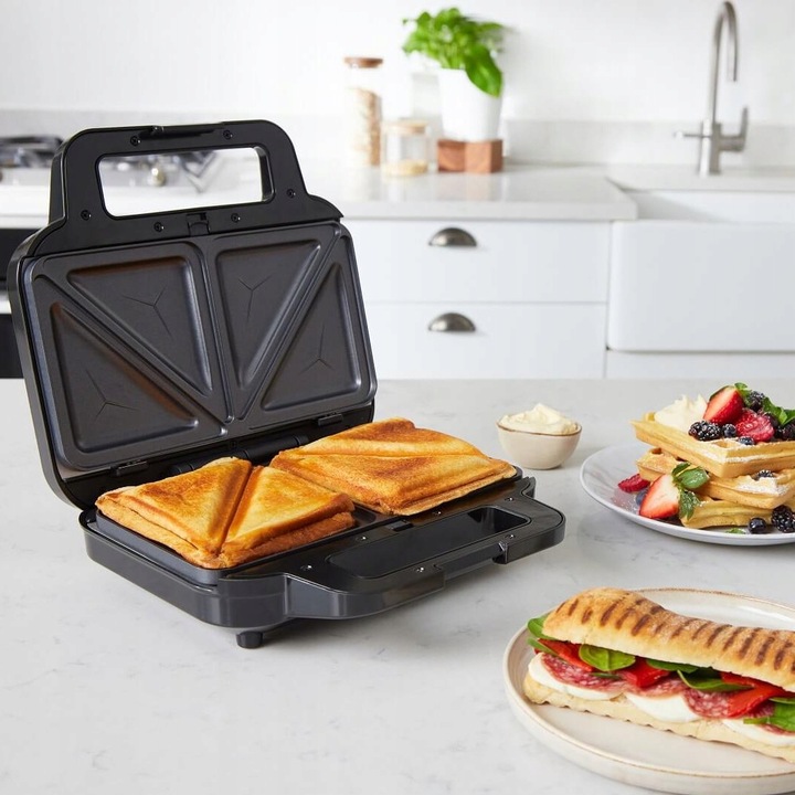 Opiekacz do kanapek Gofrownica Panini Tosty Grill Breville wkłady 3w1