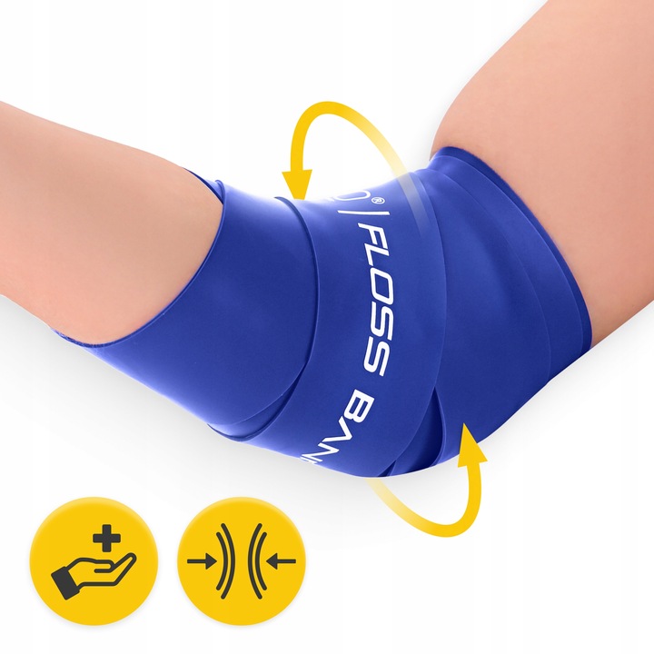FLOSS BAND TAŚMA KOMPRESYJNA GUMA DO FLOSSINGU REHABILITACJI MIĘŚNI
