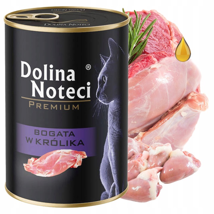 DOLINA NOTECI Premium Mokra karma dla kota Mix Smaków 16 x 400g