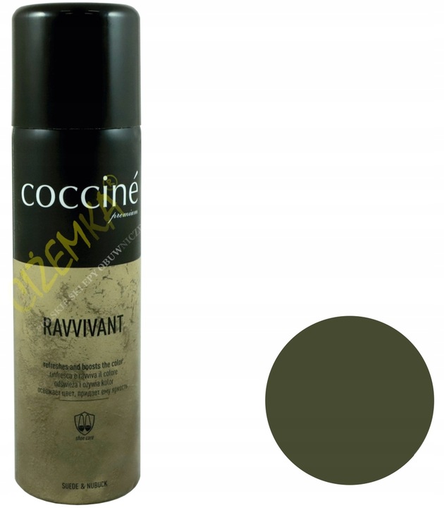 COCCINE SPRAY DO BUTÓW RENOWATOR DO ZAMSZU KHAKI
