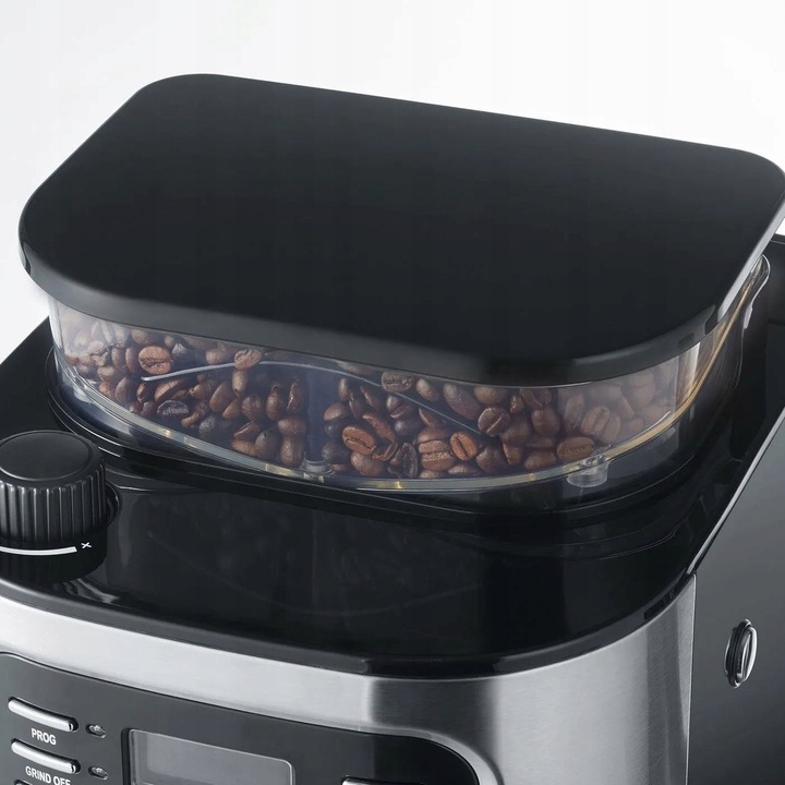 EKSPRES DO KAWY PRZELEWOWY Z MŁYNKIEM DUŻY DZBANEK 1000W SEVERIN