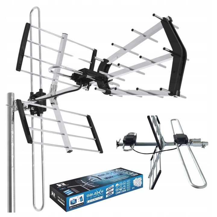 Antena Zewnętrzna Pasywna Do Telewizji Naziemnej GALAXY COMBO PREMIUM