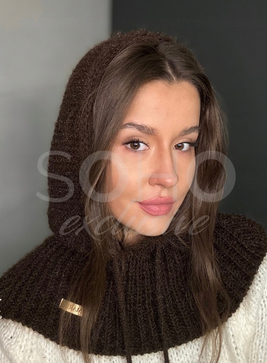 BALACLAVA CZAPKA KAPTUR KOMINIARKA GOLF UNISEKS MIĘKKI CIEPŁY MODNY K