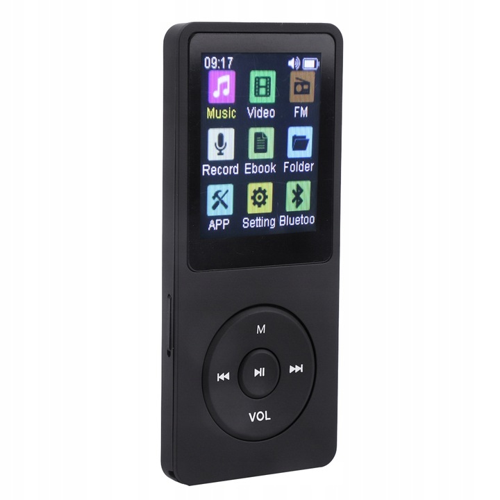 ODTWARZACZ MP3 MP4 RADIO FM BLUETOOTH EBOOK DYKTAFON REDUKCJA SZUMÓW