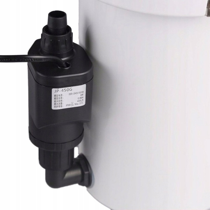 HW-603B Filtr zewnętrzny prefiltr 30-100 l 400 l/h 6 W