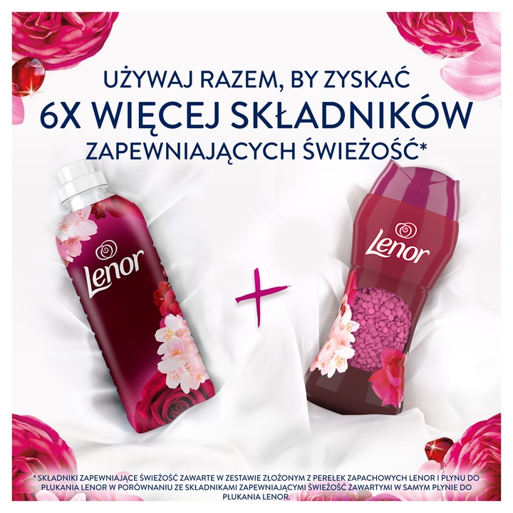 Lenor Perełki zapachowe Ruby Jasmine 195g