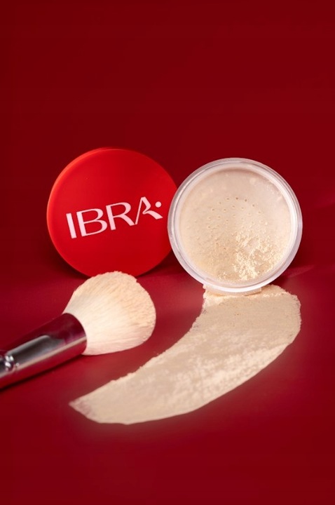 IBRA Makeup Sypki Puder Transparentny nr 1 12g