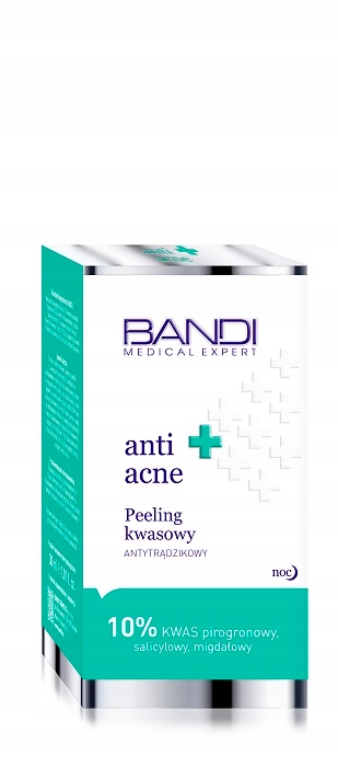 BANDI PEELING KWASOWY NA TRĄDZIK ANTI ACNE MEDICAL