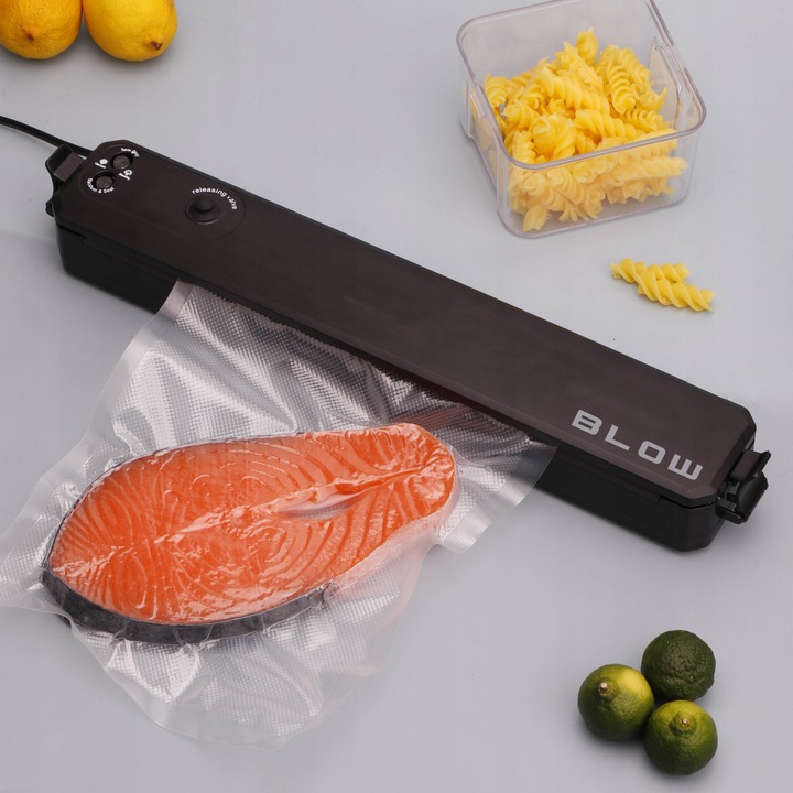 ZGRZEWARKA PAKOWARKA PRÓŻNIOWA DO ŻYWNOŚCI JEDZENIA + FOLIA 10 SZTUK