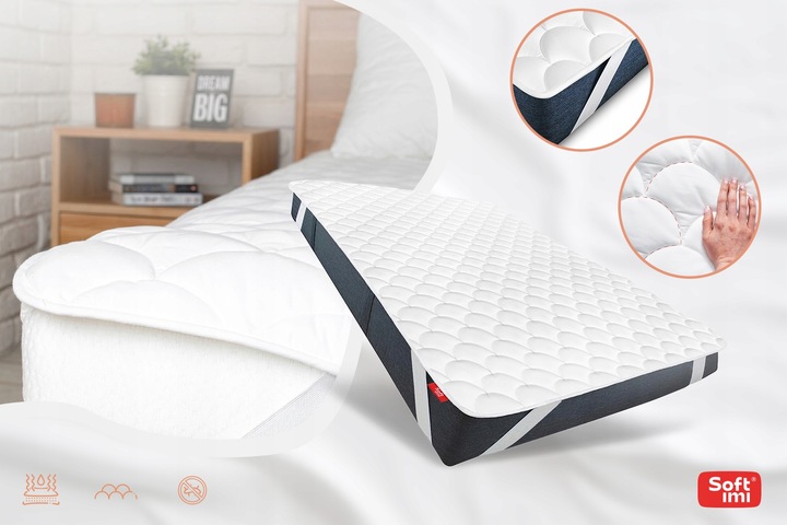 NAKŁADKA NA MATERAC 180x200 TOPPER NAWIERZCHNIOWY