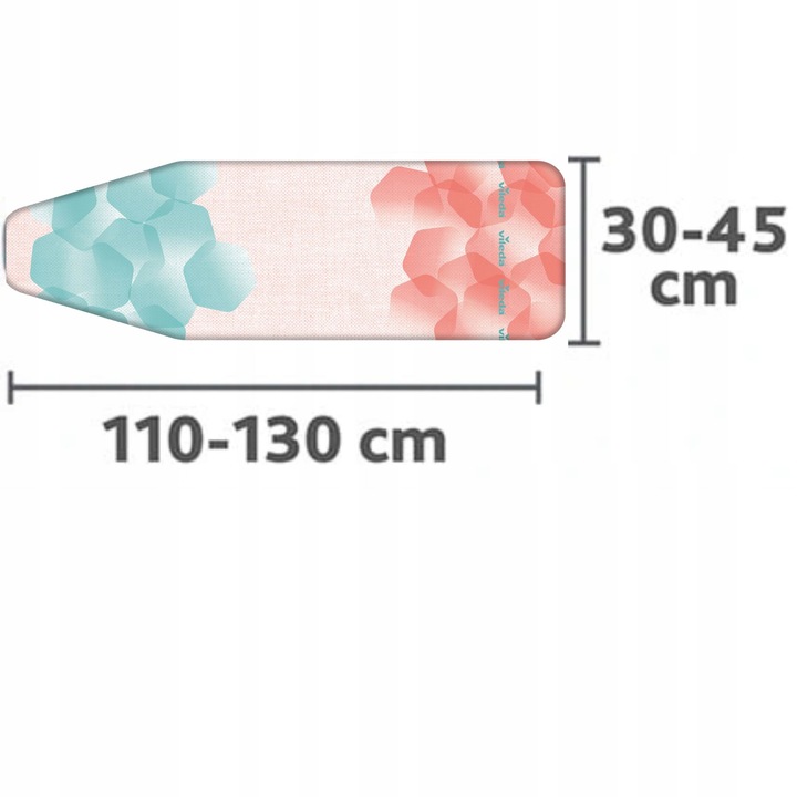 Pokrowiec na deskę do prasowania Vileda Uniwersalny trwały Comfort Plus