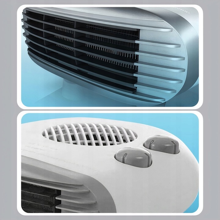 FARELKA MOCNY GRZEJNIK TERMOWENTYLATOR ELEKTRYCZNY STOJĄCY TERMOSTAT