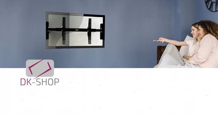 Uniwersalny UCHWYT OBROTOWY wieszak do TELEWIZORA 37-85" + zestaw montażowy