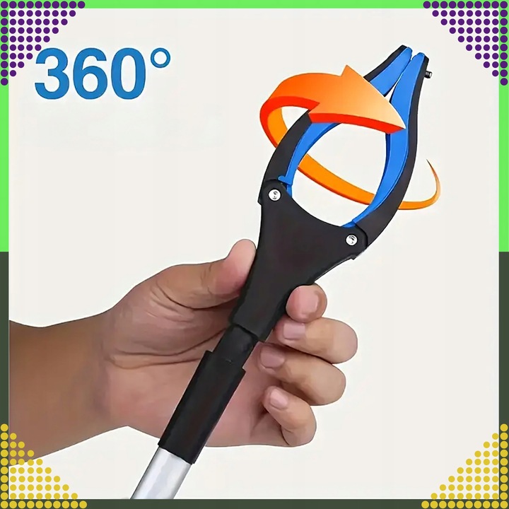 CHWYTAK Łapka Rączka dla SENIORA Niepełnosprawnych do Zbierania ŚMIECI