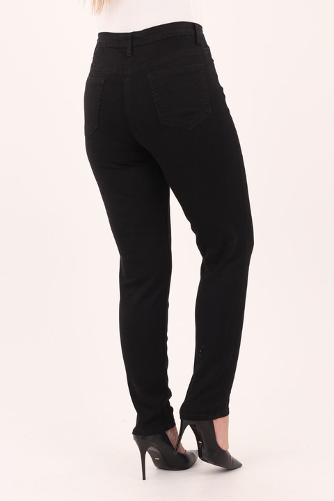 SPODNIE DAMSKIE RURKI JEANSY BAWEŁNIANE ELASTYCZNE DUŻE ROZMIARY