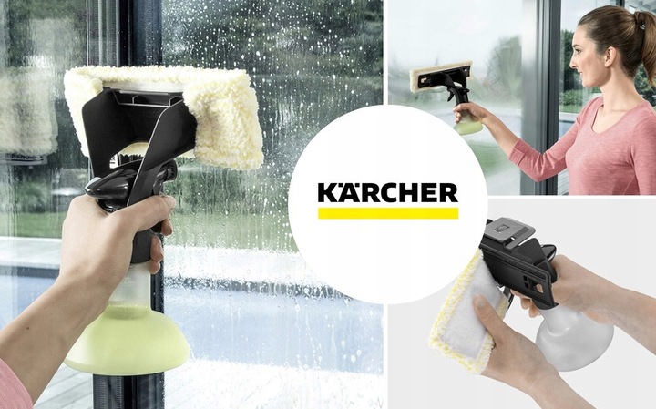 KARCHER MYJKA DO OKIEN BEZ SMUG I ZACIEKÓW WV 2 PREMIUM BLACK EDITION