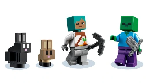 LEGO Minecraft Królicza farma 21181