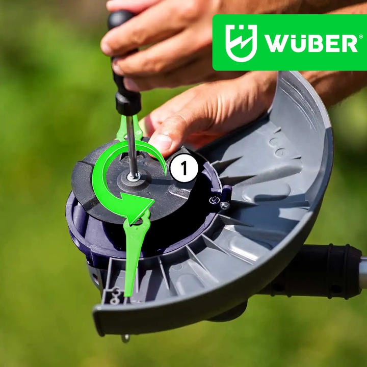 PODKASZARKA AKUMULATOROWA KOSA WYKASZARKA NA KOŁACH ŻYŁKI NOŻE AKU 2AH