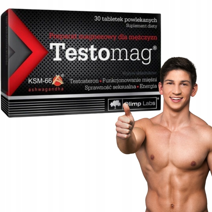Testomag suplement diety dla mężczyzn 30 tabletek Olimp laboratories
