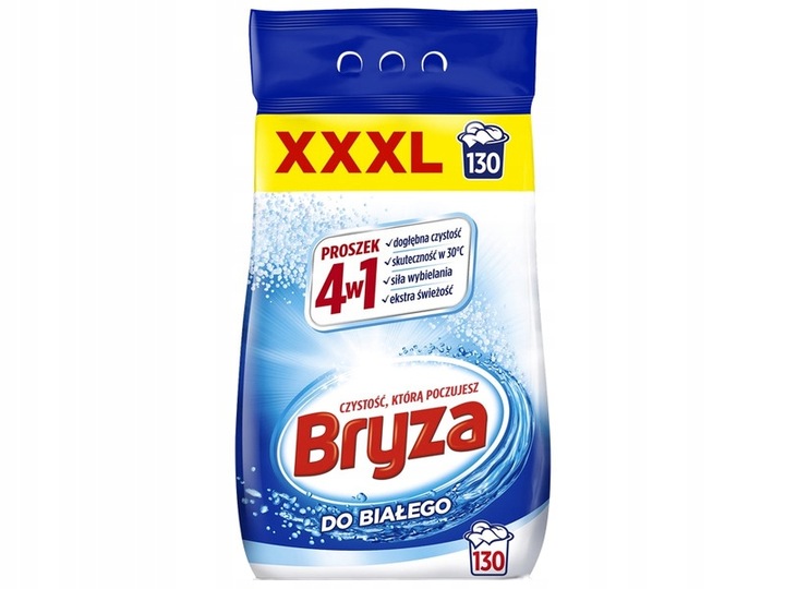 Proszek do prania BRYZA 4w1 White 8.45 kg