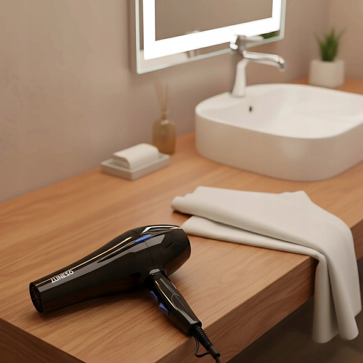 SUSZARKA DO WŁOSÓW z dyfuzorem jonizacja MOCNA koncentrator zimny