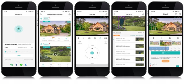 KAMERA ZEWNĘTRZNA 4MPx IP WiFI SZEROKOKĄTNA PANORAMICZNA 165° DWA OBIEKTYWY