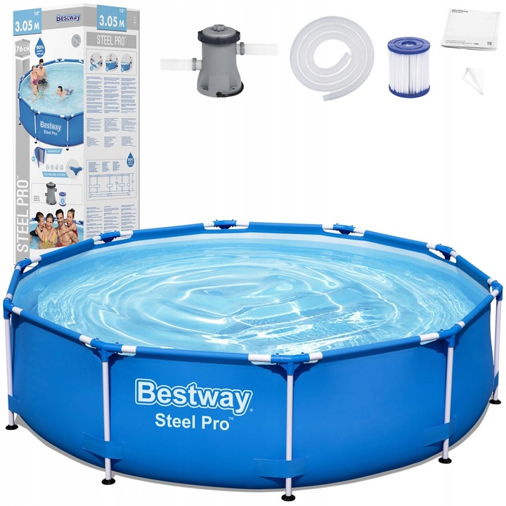 Bestway Basen stelażowy 305cm x 76cm 8w1 56679