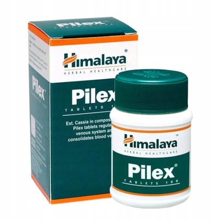 Himalaya Pilex Wsparcie Układu Żylnego Regulacja Ciśnienia 100 Tabletek