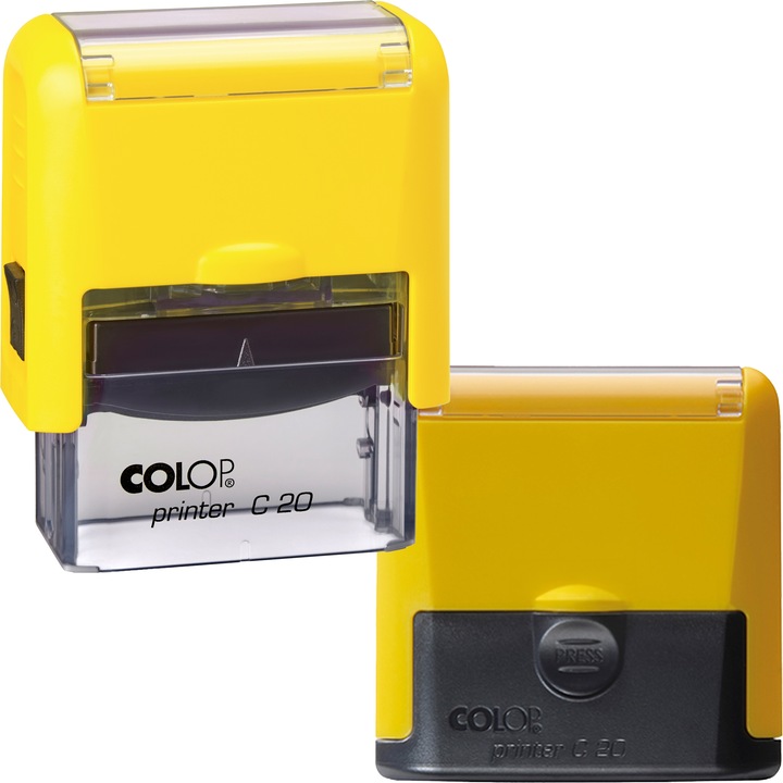 COLOP C20 Pieczątka do 4 wersów FIRMOWA LEKARSKA IMIENNA BIUROWA - kolory