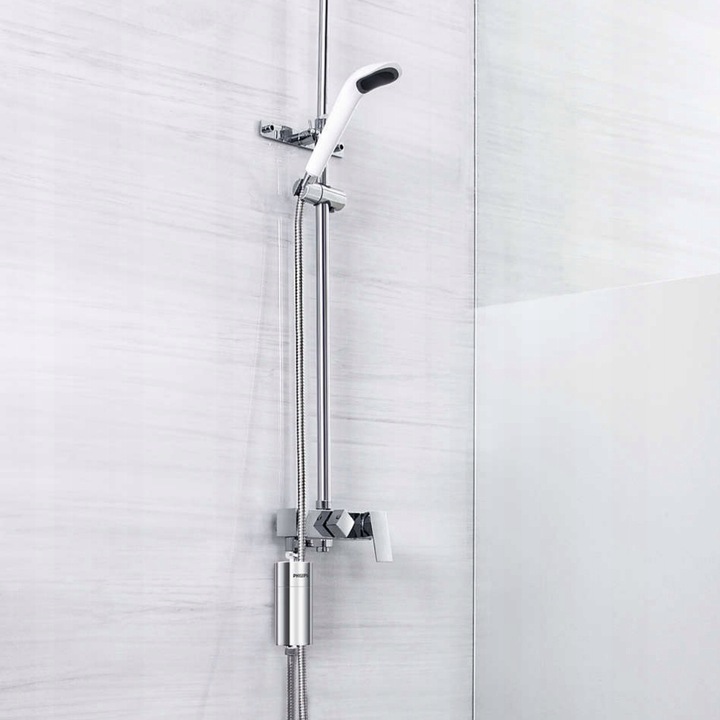 Filtr prysznicowy filtr do wody Philips AWP1775CH 50 000 litrów, chrom