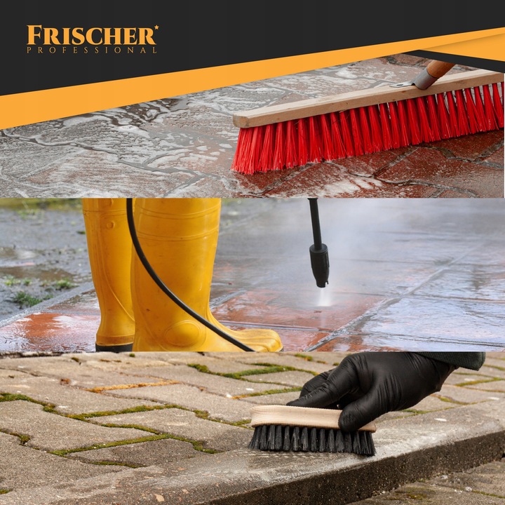 PŁYN DO MYCIA KOSTKI BRUKOWEJ PŁYT TARASOWYCH CHODNIKA KONCENTRAT 1L