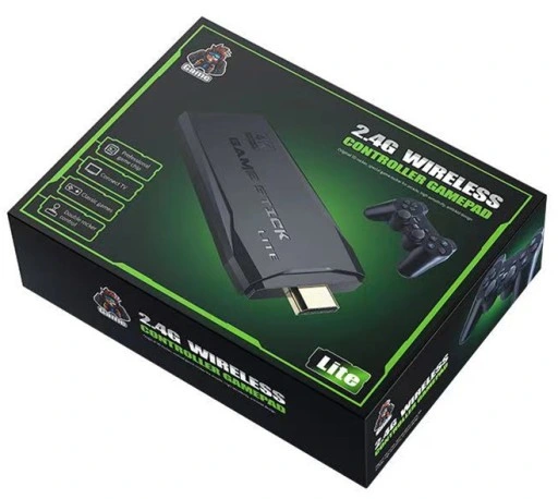 GRA TELEWIZYJNA KONSOLA RETRO MINI + 21000 GRY VIDEO EMULATOR + 2 PADY HDMI