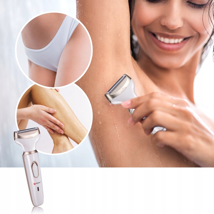 GOLARKA Maszynka DO GOLENIA Elektryczna DAMSKA Trymer Depilator 4w1