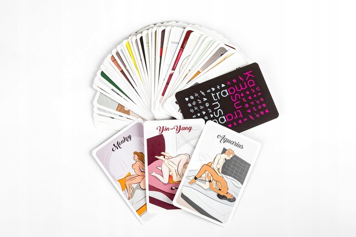 Karty z pozycjami KamaSutra Premium