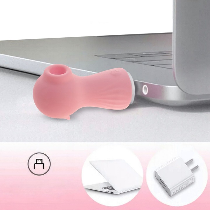 WIBRATOR PINGWINEK SSĄCY MASAŻER PINGWIN DLA PAR ŁECHTACZKA SUTKI PENIS