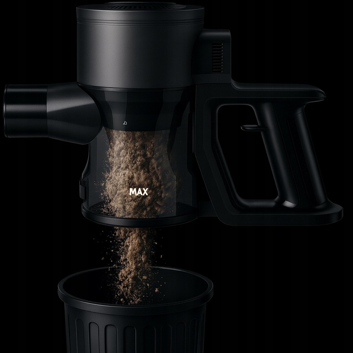 ODKURZACZ BEZPRZEWODOWY PIONOWY RĘCZNY 3w1 BEZWORKOWY ELEKTROSZCZOTKA