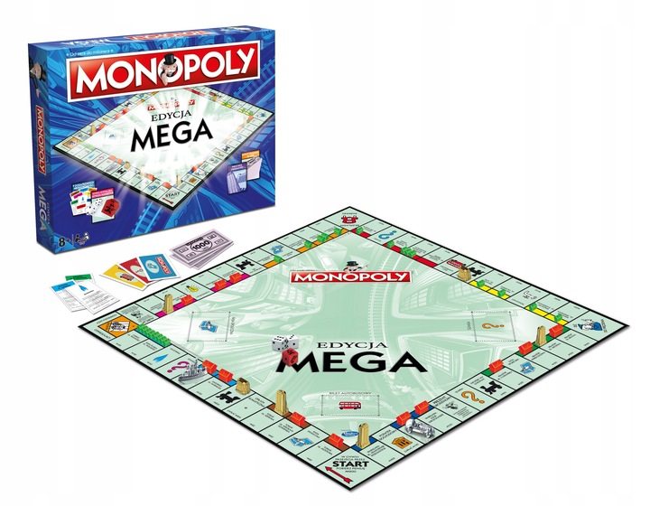 Gra planszowa Monopoly Winning Moves: Edycja Mega