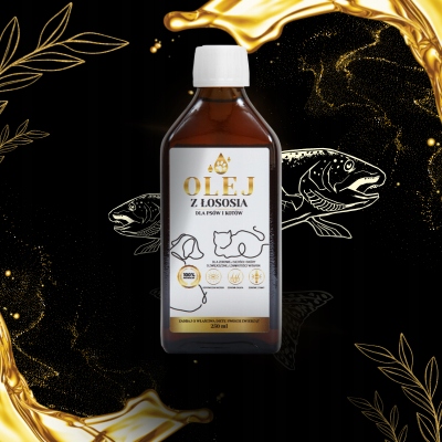 LAB V Olej z łososia z zawartością witamin 250ml