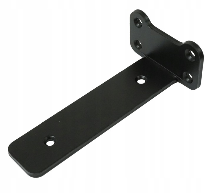 Wspornik typ T 150 mm, uchwyt półki drewnianej podpórka loft, czarny