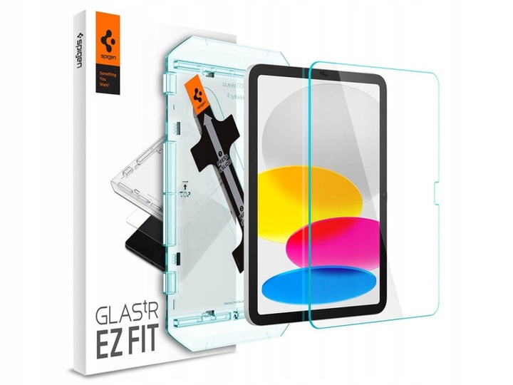 Szkło hartowane SPIGEN Glas.TR EZ Fit do Apple iPad 10.9 2022 + ramka