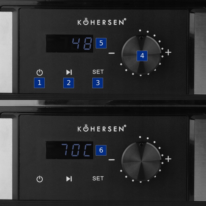 DUŻA Suszarka do grzybów 7 TACEK! warzyw owoców ziół Kohersen MAX